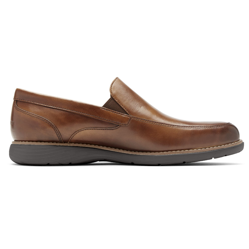 Mocassins Rockport Homem Marrom - Garett Venetian - 64395ORKC